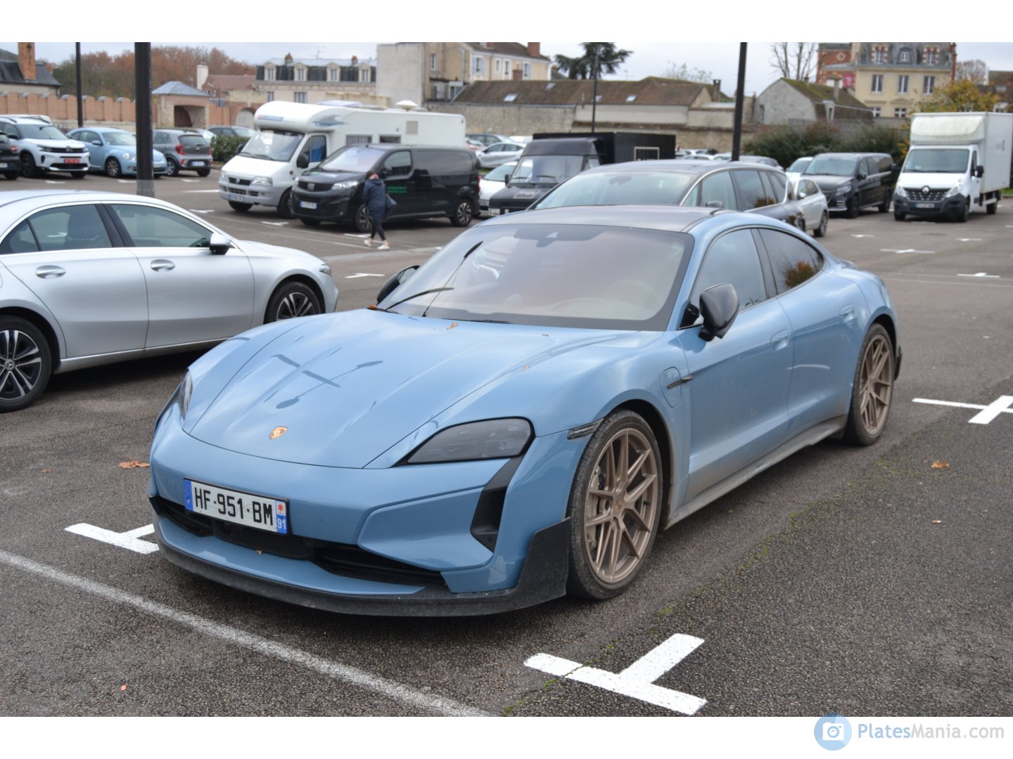 HF-951-BM, Porsche Taycan 1st gen Sedan (9J1), facelift, 2024–