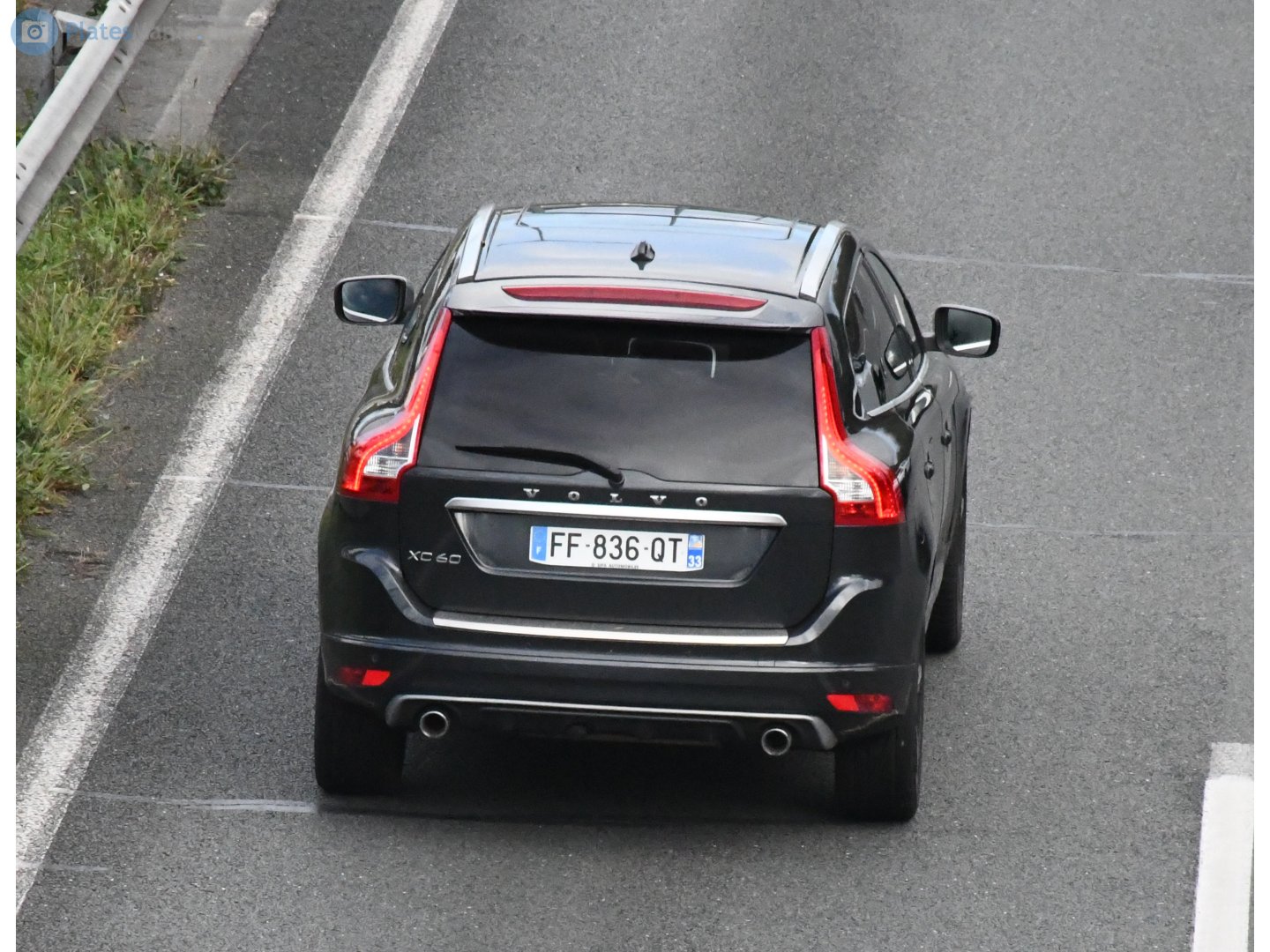 FF-836-QT, Volvo XC60 1st gen (156), facelift, 2013–2017