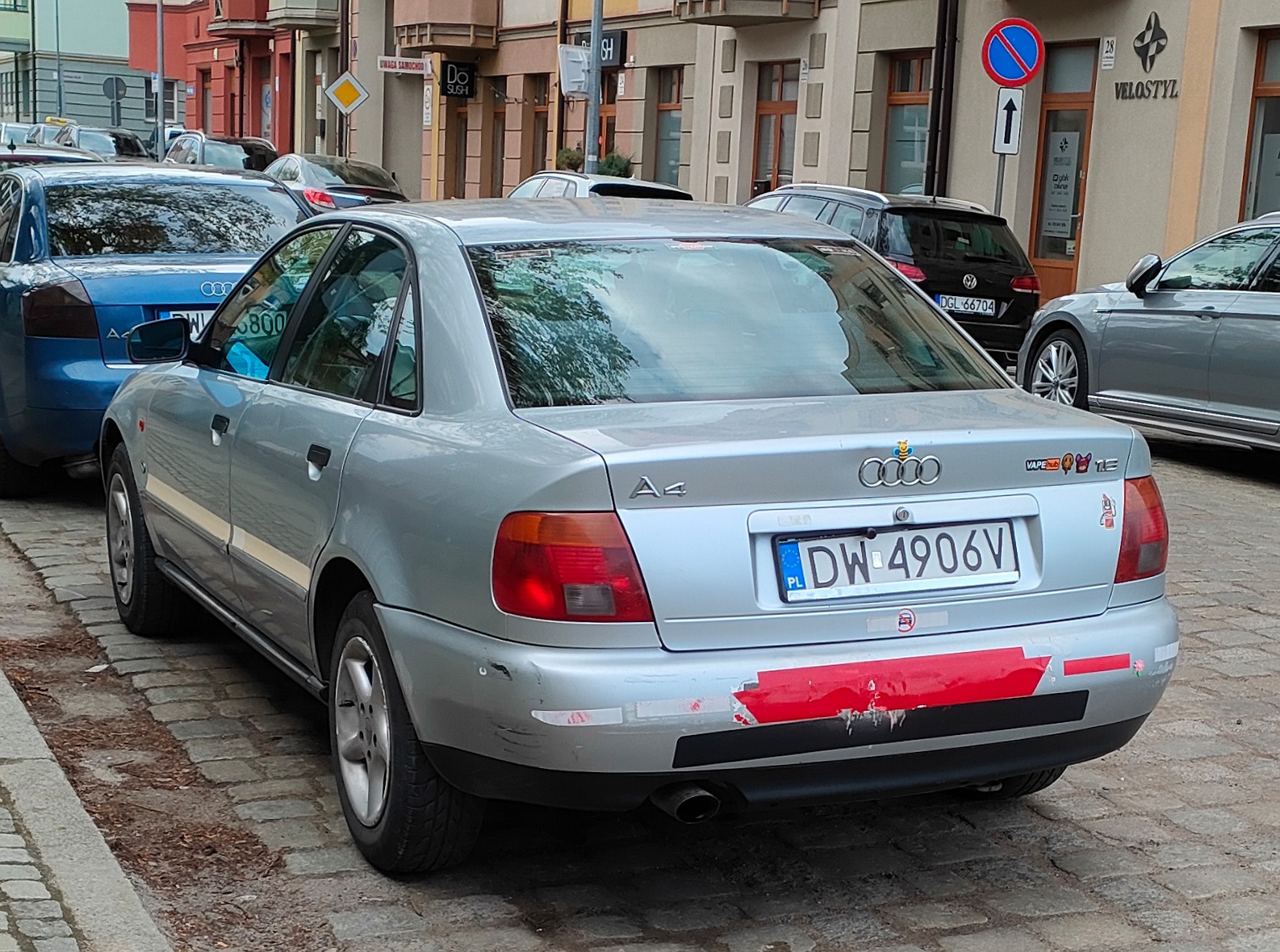 DW 4906V, Audi A4 1st gen Sedan (B5/8D2), 1994–2000