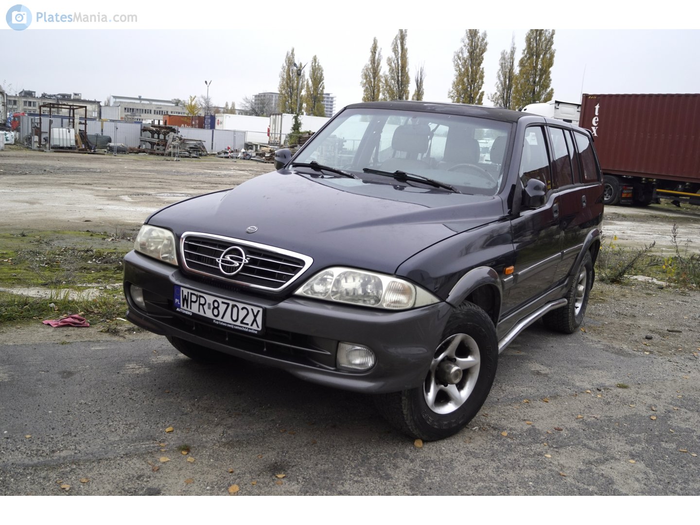 WPR 8702X, SsangYong (KGM) Musso 