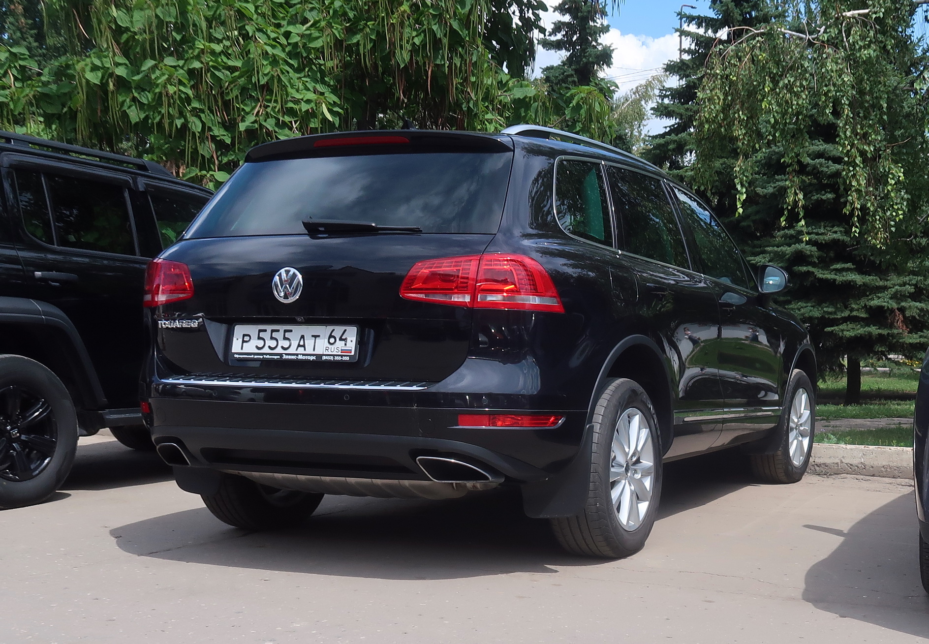 р 555 ат 64, Volkswagen Touareg 2nd gen (7P), 2010–2018