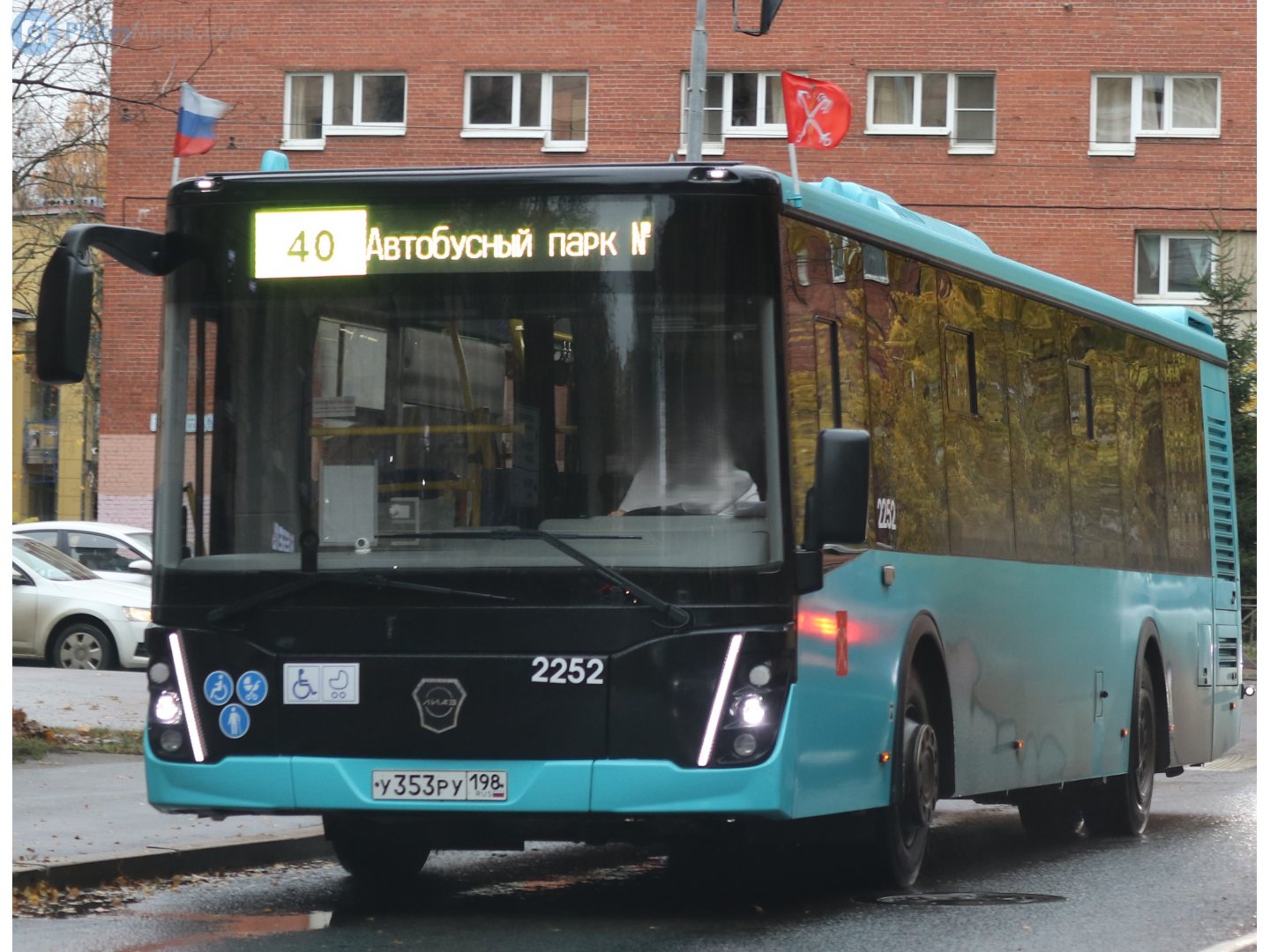 у 353 ру 198, LiAZ 5292 1st gen, 2nd facelift, 2021–
