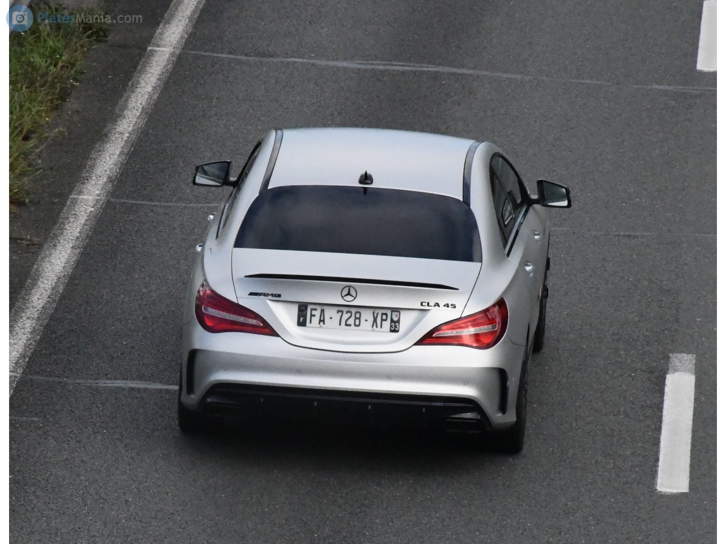 FA-728-XP, Mercedes-Benz CLA-Klasse 1st gen 4-door Coupé (C117), 2013–2019