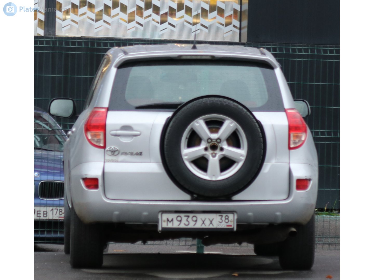 м 939 хх 38, Toyota RAV4 3rd gen (XA30), 2005–2013 (–2016 for JP-market)