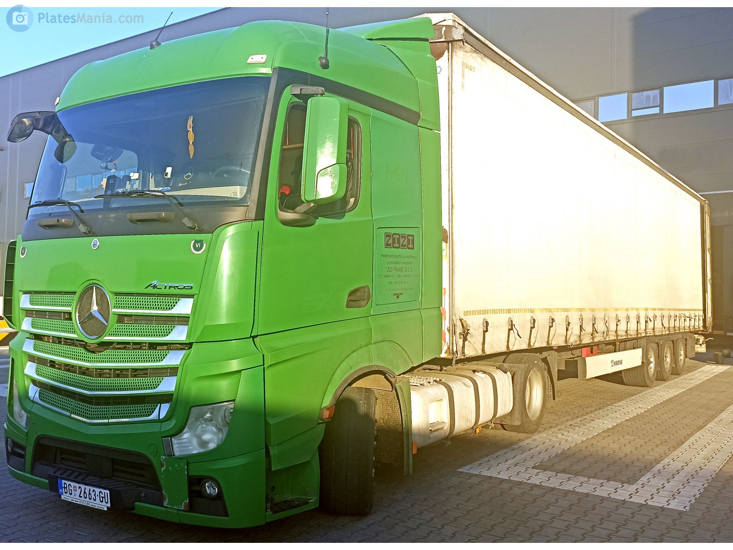 BG 2663-GU, Mercedes-Benz Actros 3rd gen (MP4/MP5), 2011–