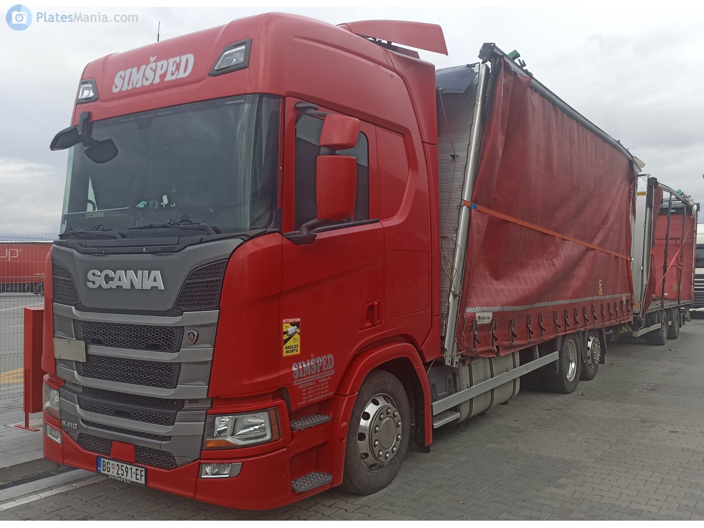 BG 2591-EF, Scania R-Series 2nd gen, 2016–