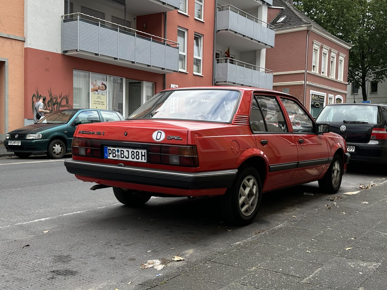 PB BJ 88 H, Opel Ascona 3rd gen 4-door Sedan (C), 1981–1988
