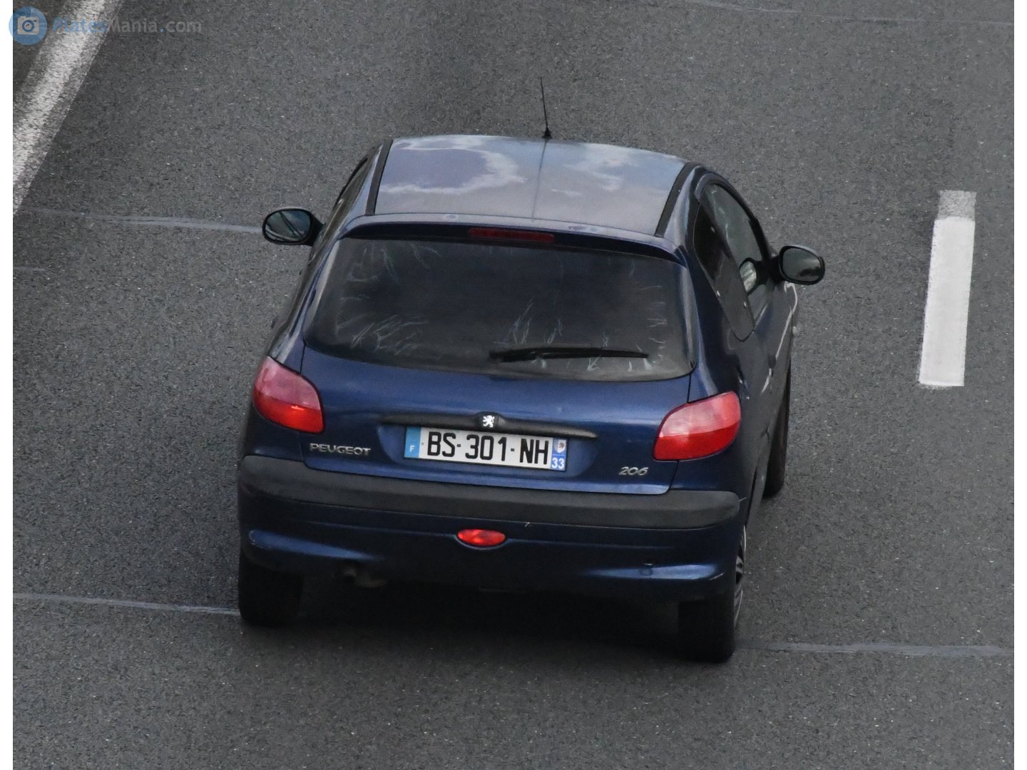 BS-301-NH, Peugeot 206 1st gen 3-door Hatch (T10), 1998–2009