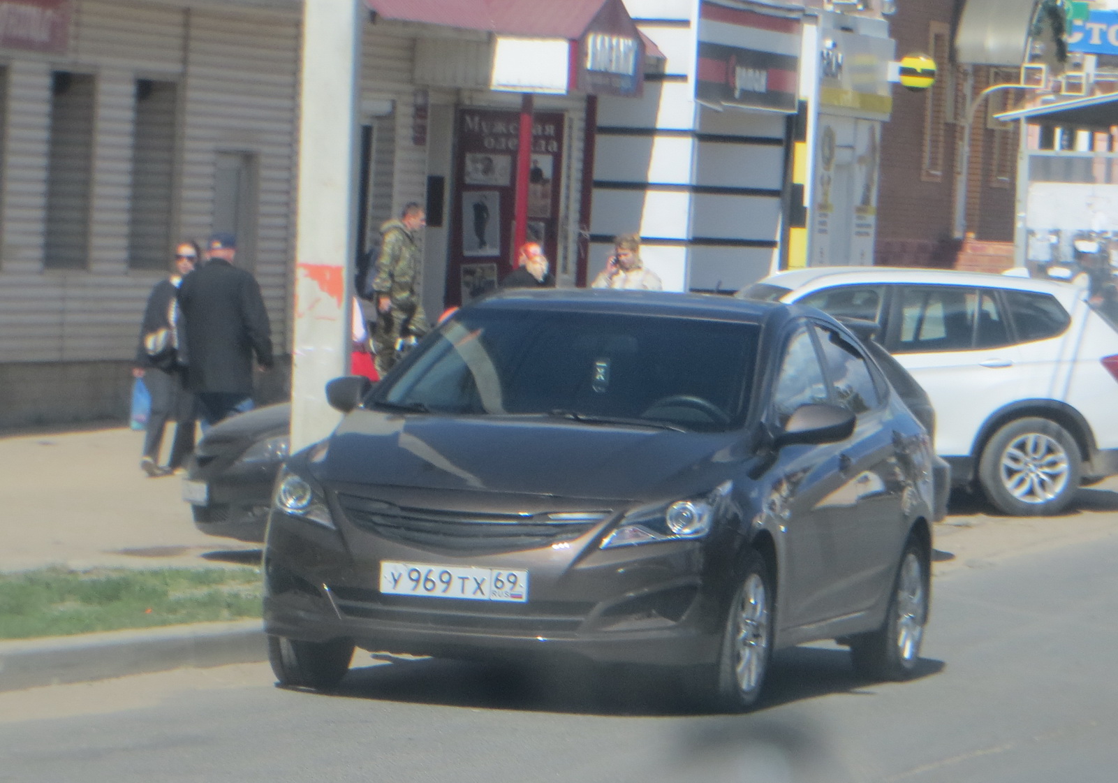 у 969 тх 69, Hyundai Solaris 1st gen Sedan (RB), facelift, 2014–2017