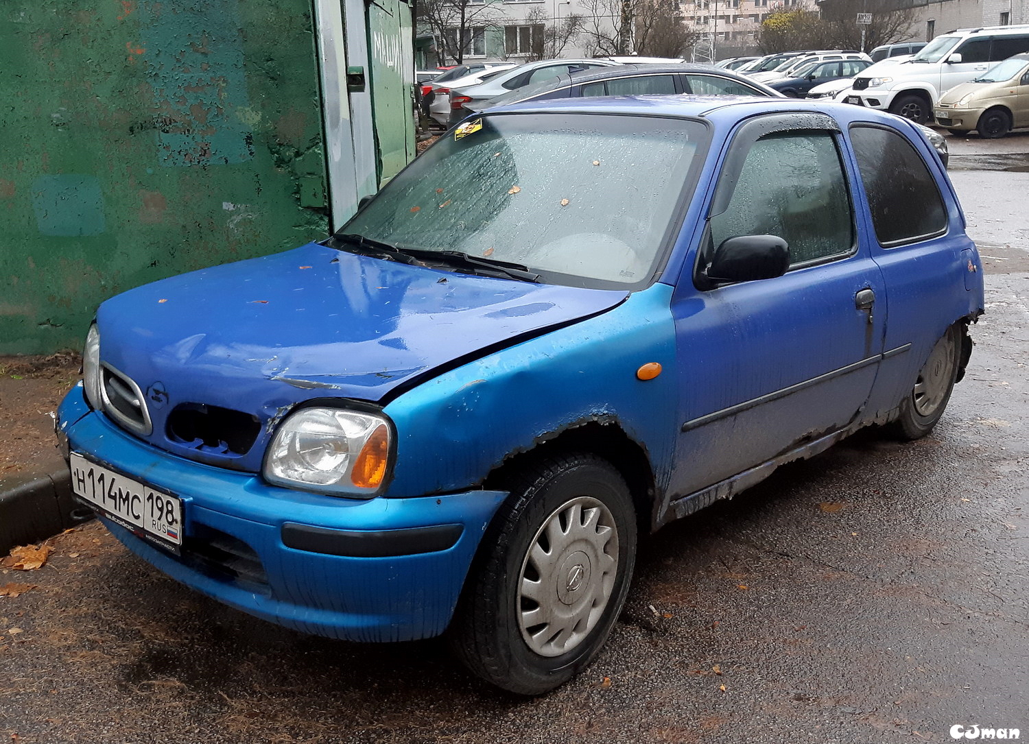 н 114 мс 198, Nissan Micra 2nd gen 3-door Hatch (K11), 1992–2003