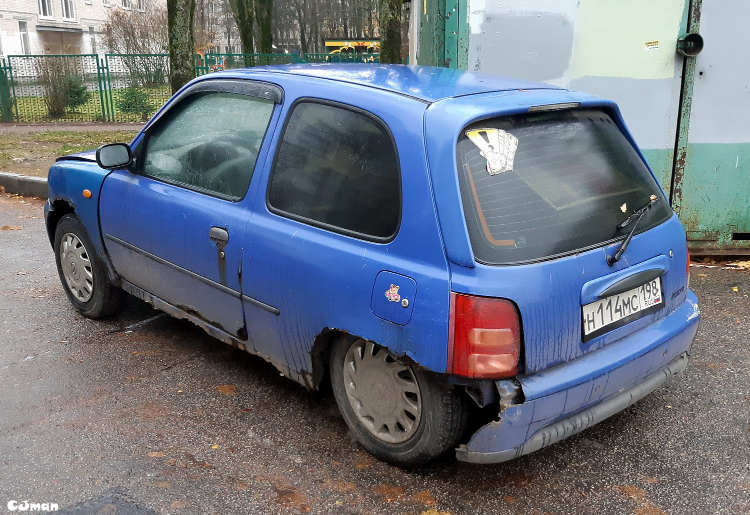 н 114 мс 198, Nissan Micra 2nd gen 3-door Hatch (K11), 1992–2003
