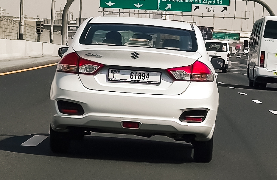 L 61894, Suzuki Ciaz 1st gen (VC), 2014–