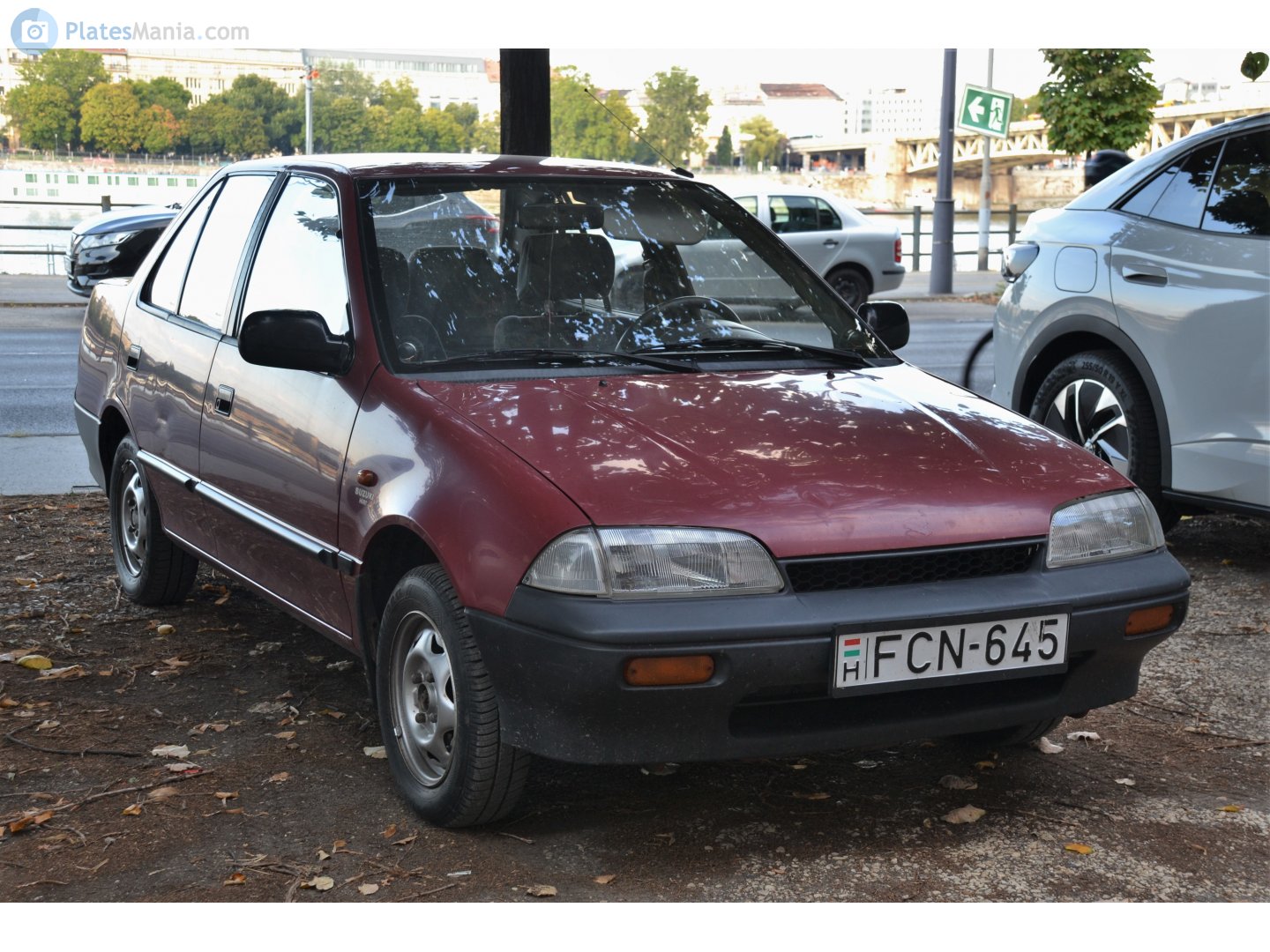FCN-645, Suzuki Swift 2nd gen Sedan (SF), 1990–1996