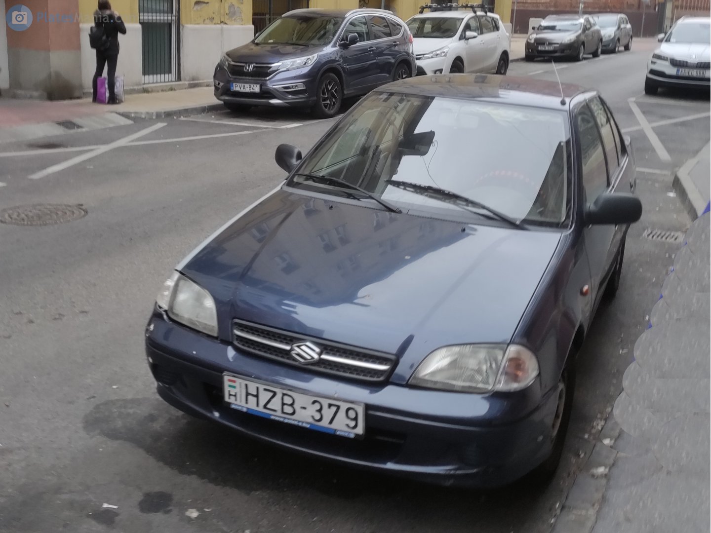 HZB-379, Suzuki Swift 2nd gen Sedan (SF), facelift, 1996–2004