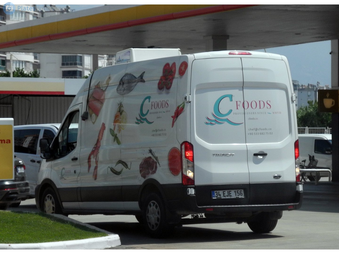 34 EJE 156, Ford Transit 4th gen Van (V363), 2013–