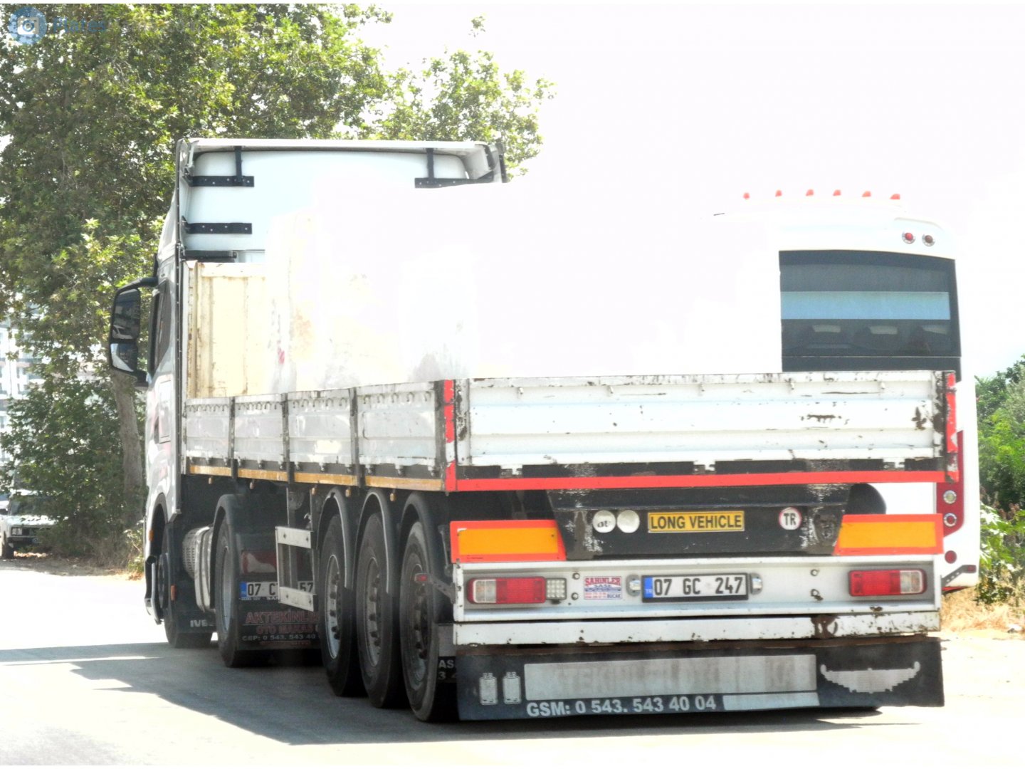 07 GC 247, Regular plates 