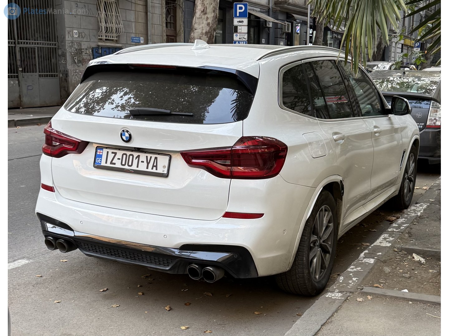 IZ-001-YA, BMW X3 3rd gen (G01), 2017–2021