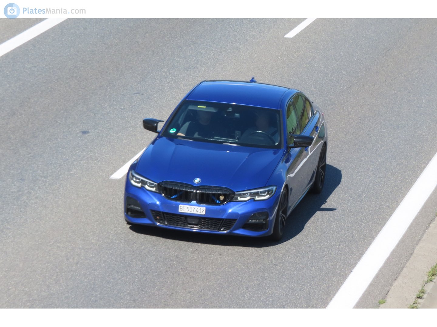 BE 517412, BMW 3 Series 7th gen Sedan (G20/G28), 2019–2022