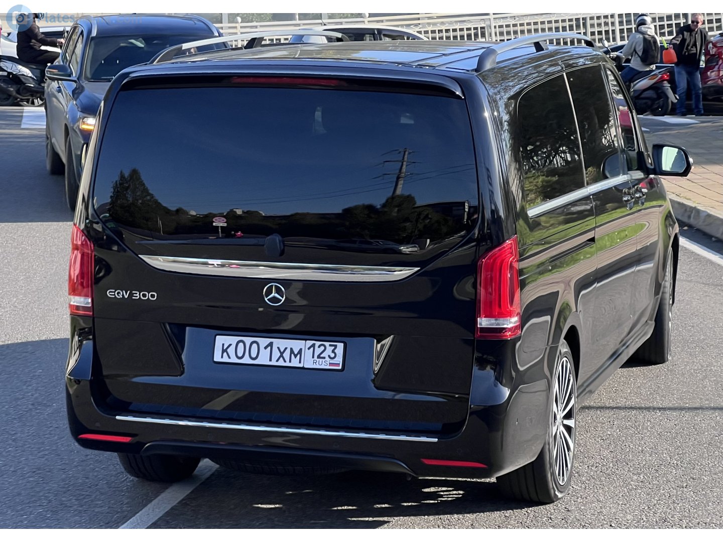 к 001 хм 123, Mercedes-Benz EQV 1st gen (W447), 2020–