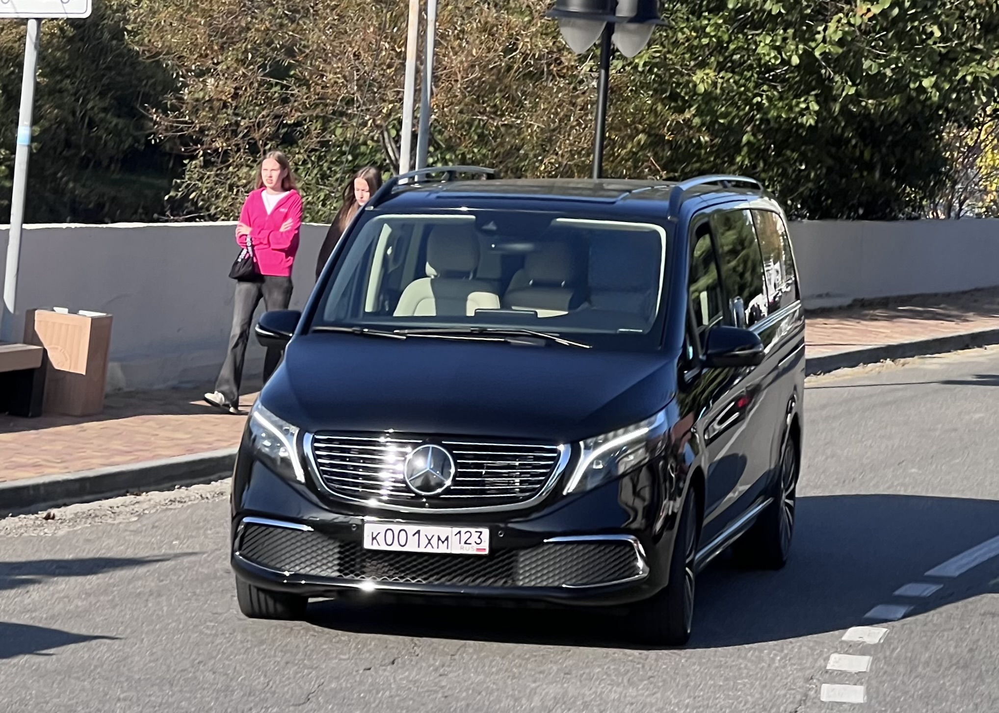 к 001 хм 123, Mercedes-Benz EQV 1st gen (W447), 2020–