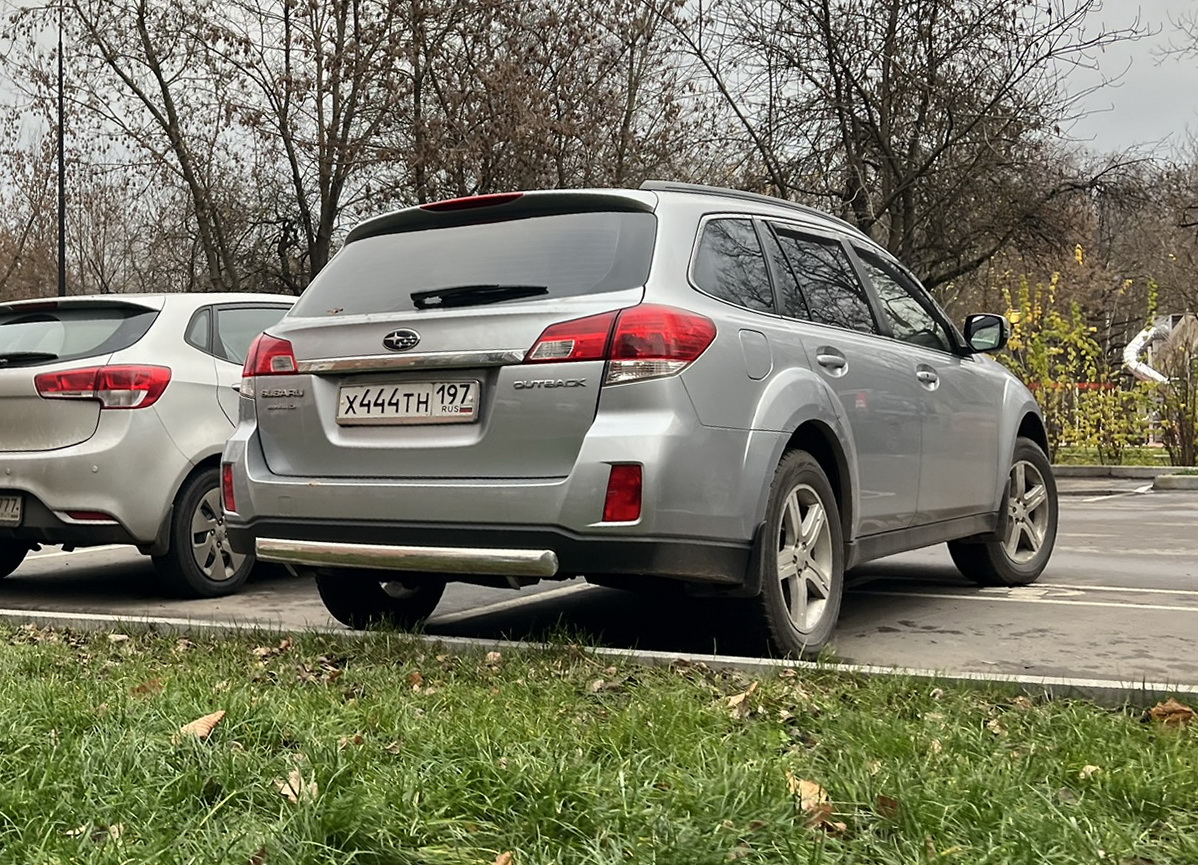 х 444 тн 197, Subaru Outback 4th gen (BR), 2009–2014