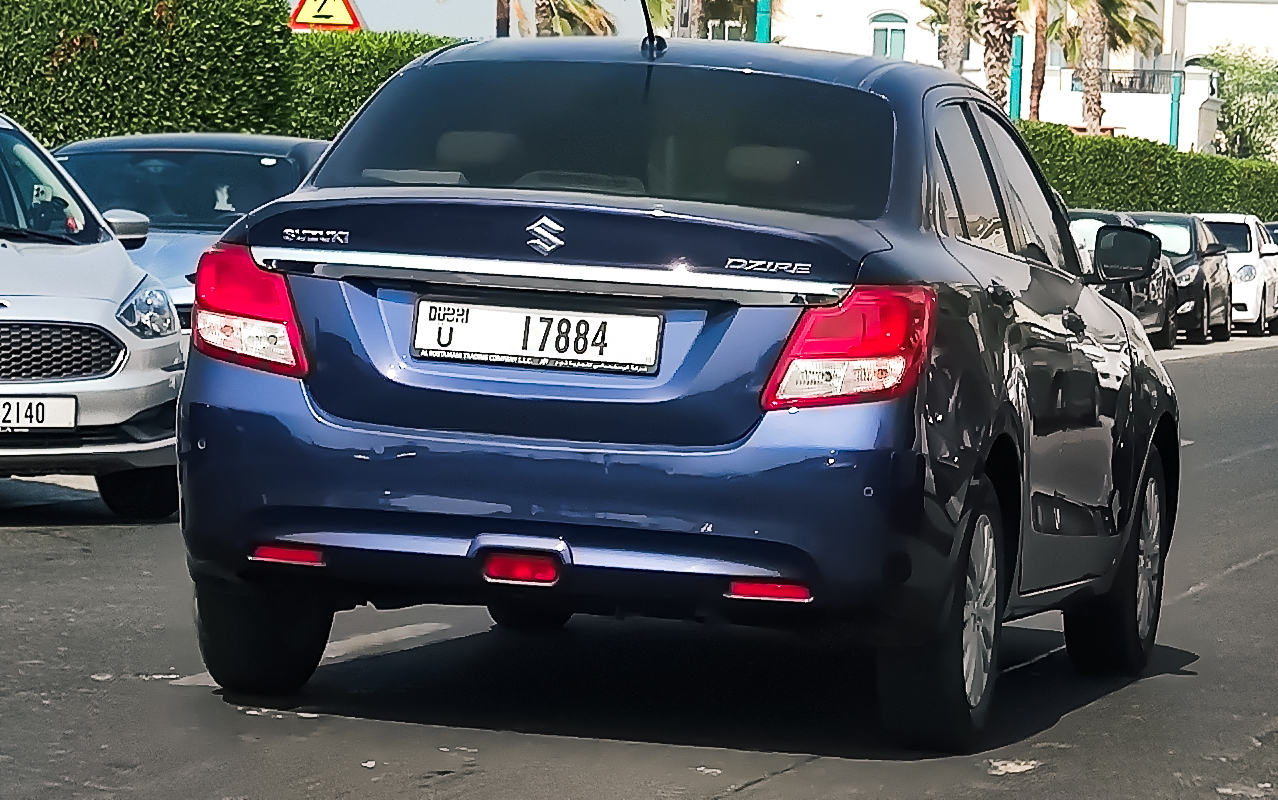 U 17884, Suzuki Dzire 3rd gen, 2017–