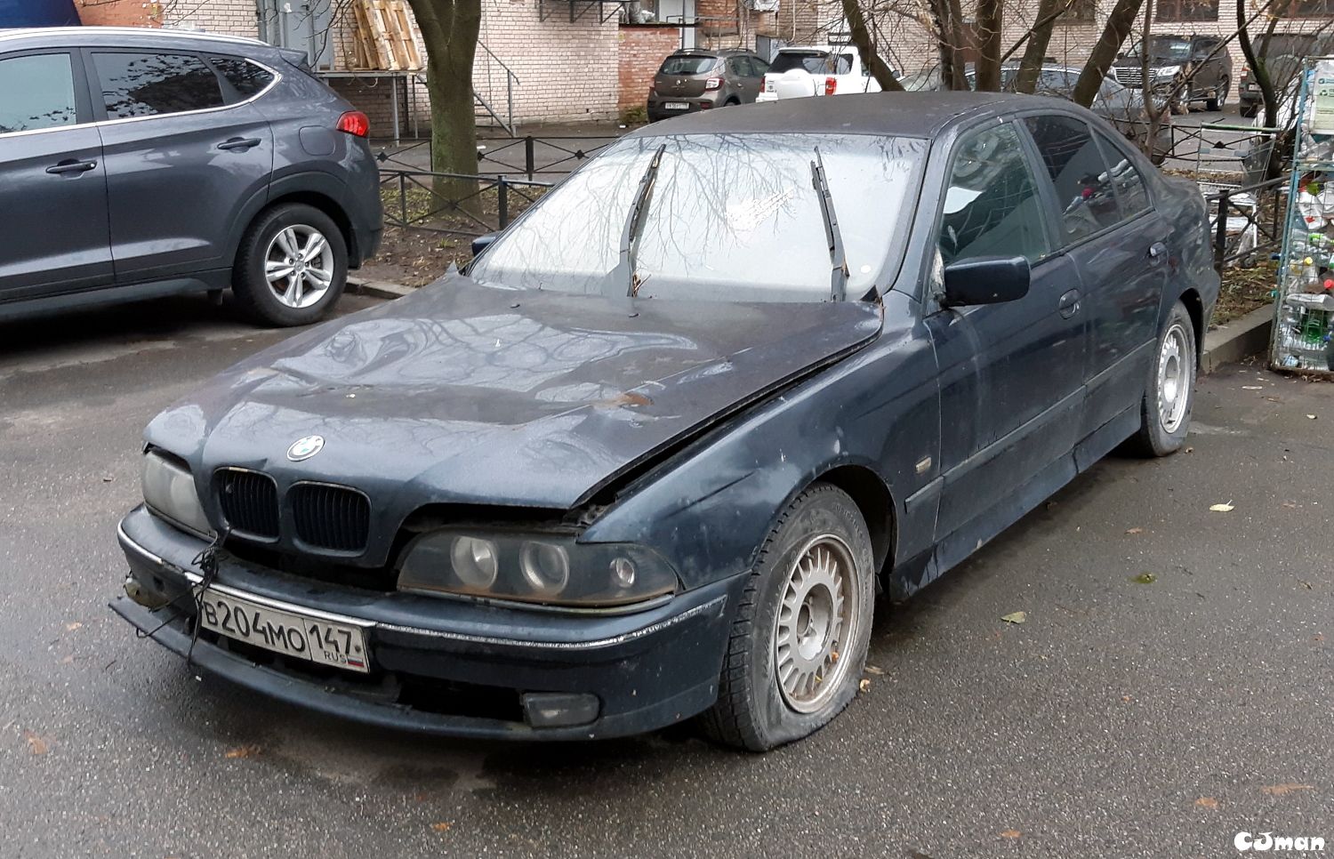 в 204 мо 147, BMW 5 Series 4th gen Sedan (E39), 1995–2003