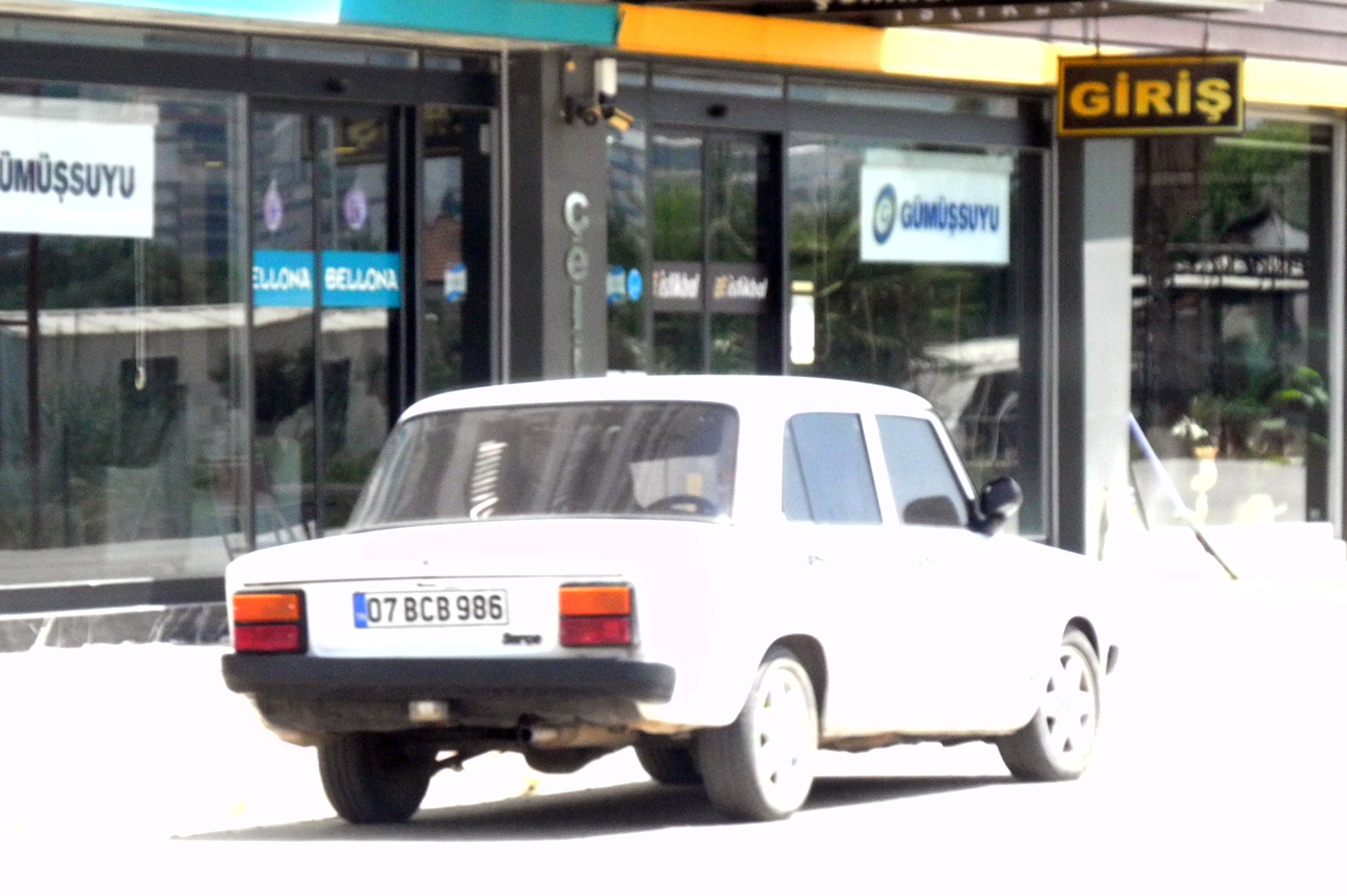 07 BCB 986, Tofaş Murat 124 (Serçe) 