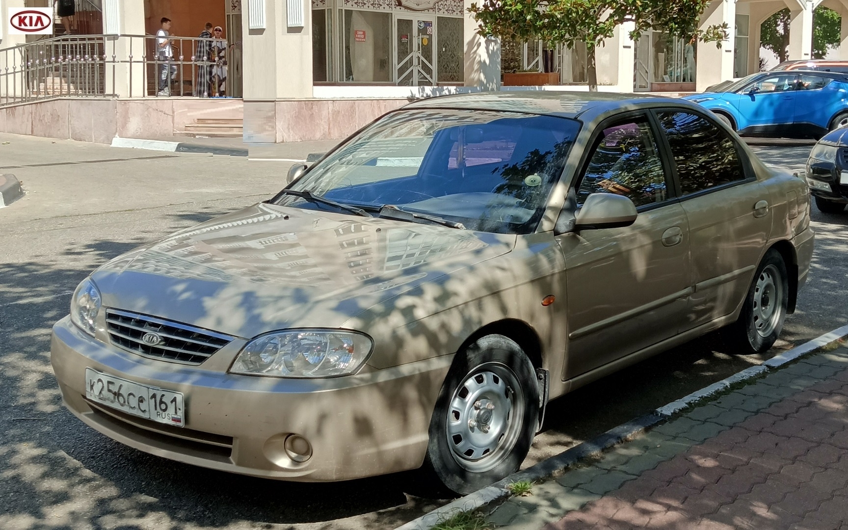 к 256 сс 161, Kia Spectra 1st gen Sedan (SD), 2001–2004 (–2011 for others)