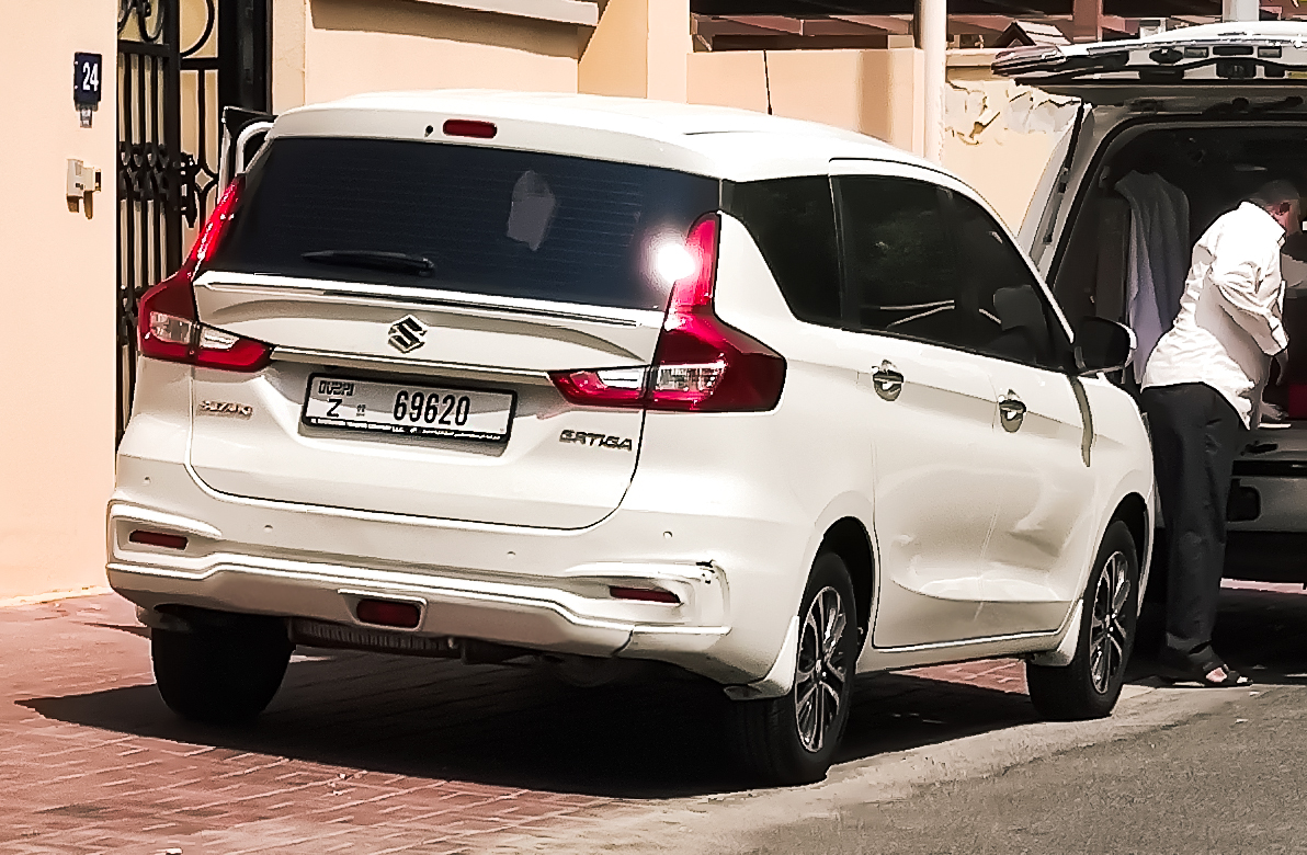 Z 69620, Suzuki Ertiga 2nd gen (NC), 2018–