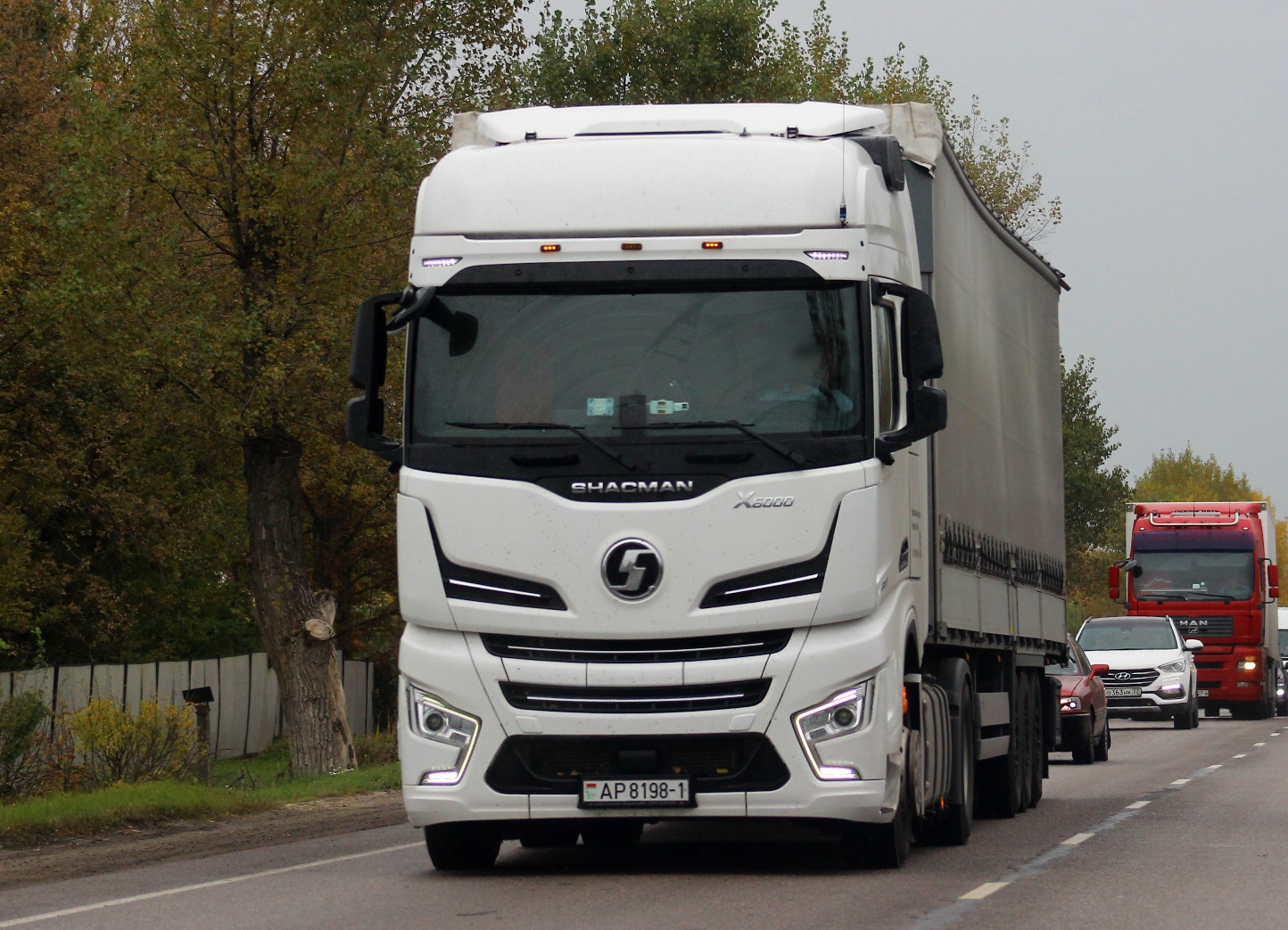 AP 8198-1, Shacman (Shaanxi) X6000 1st gen, 2017–