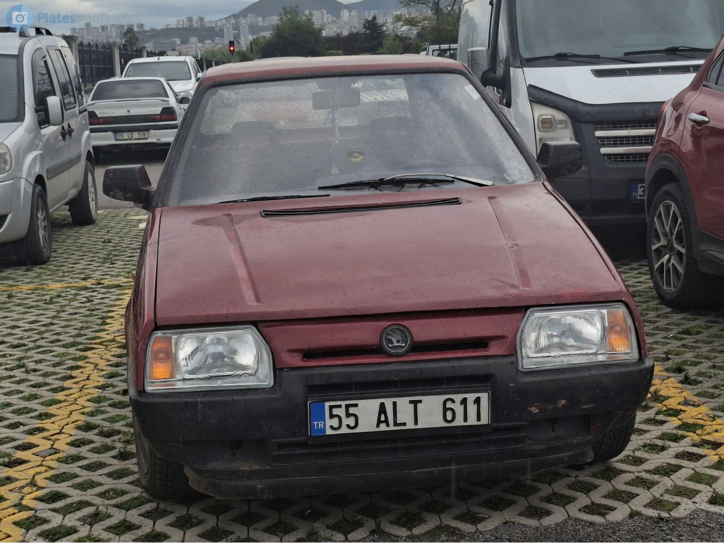55 ALT 611, Skoda Favorit 1st gen Estate (Type 785; UK-market), 1990–1995