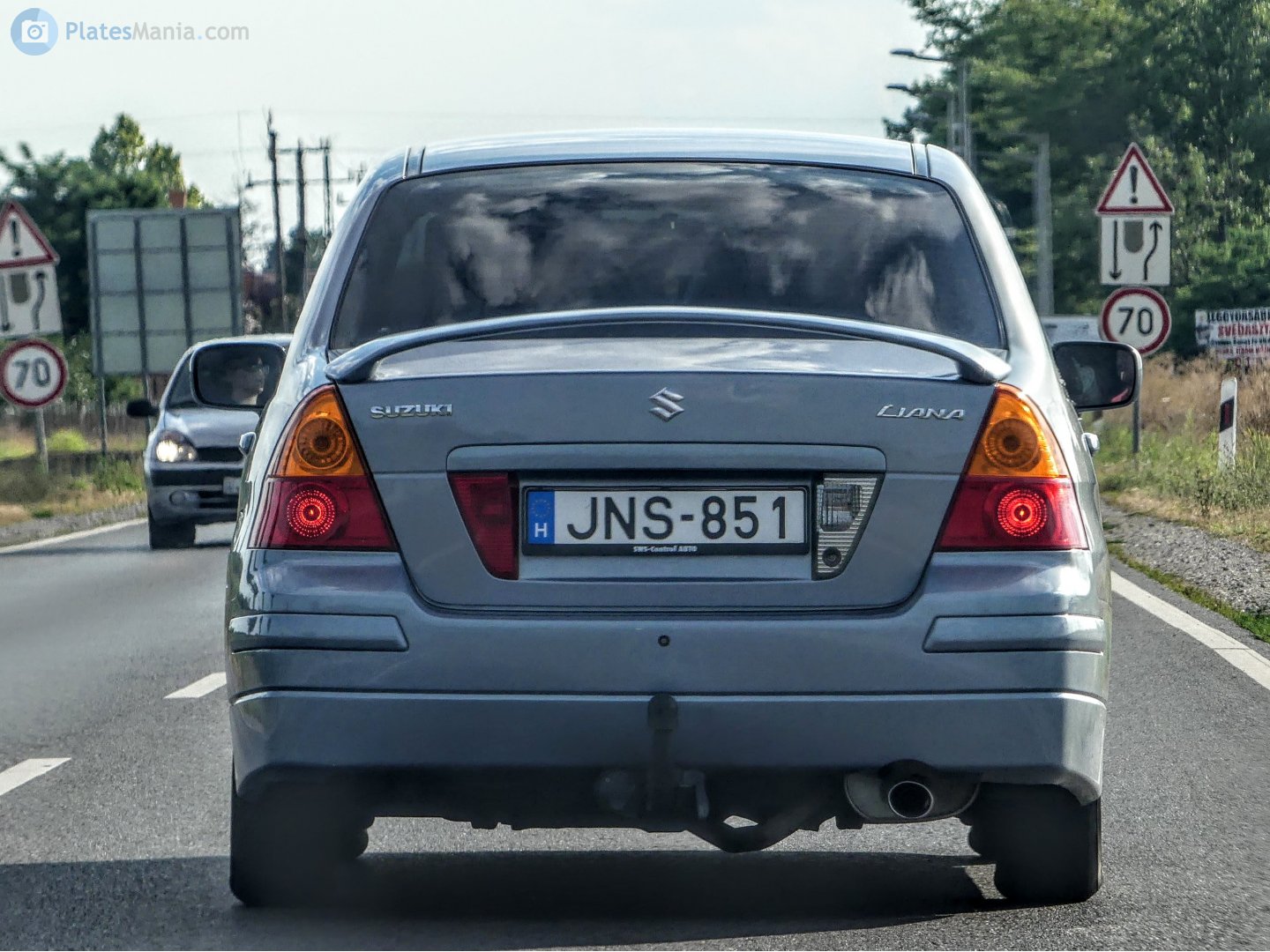 JNS-851, Suzuki Liana 1st gen Sedan (RH), 2001–2007 (–2014 for PK-market)