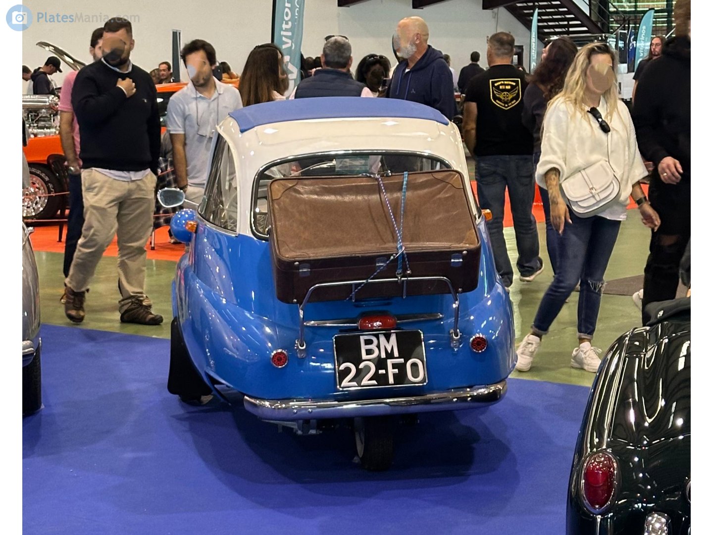 BM 22 FO, BMW Isetta 250/300 Export Cabriolet, 1957
