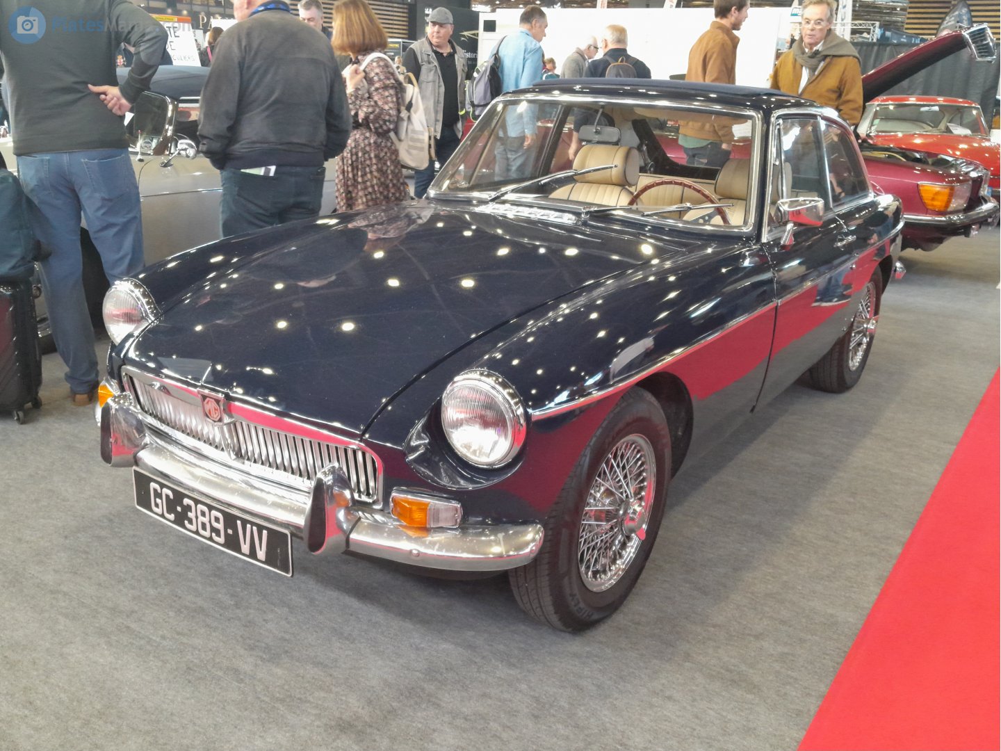 GC-389-VV, MG B 1st gen GT Coupé, 1965–1980