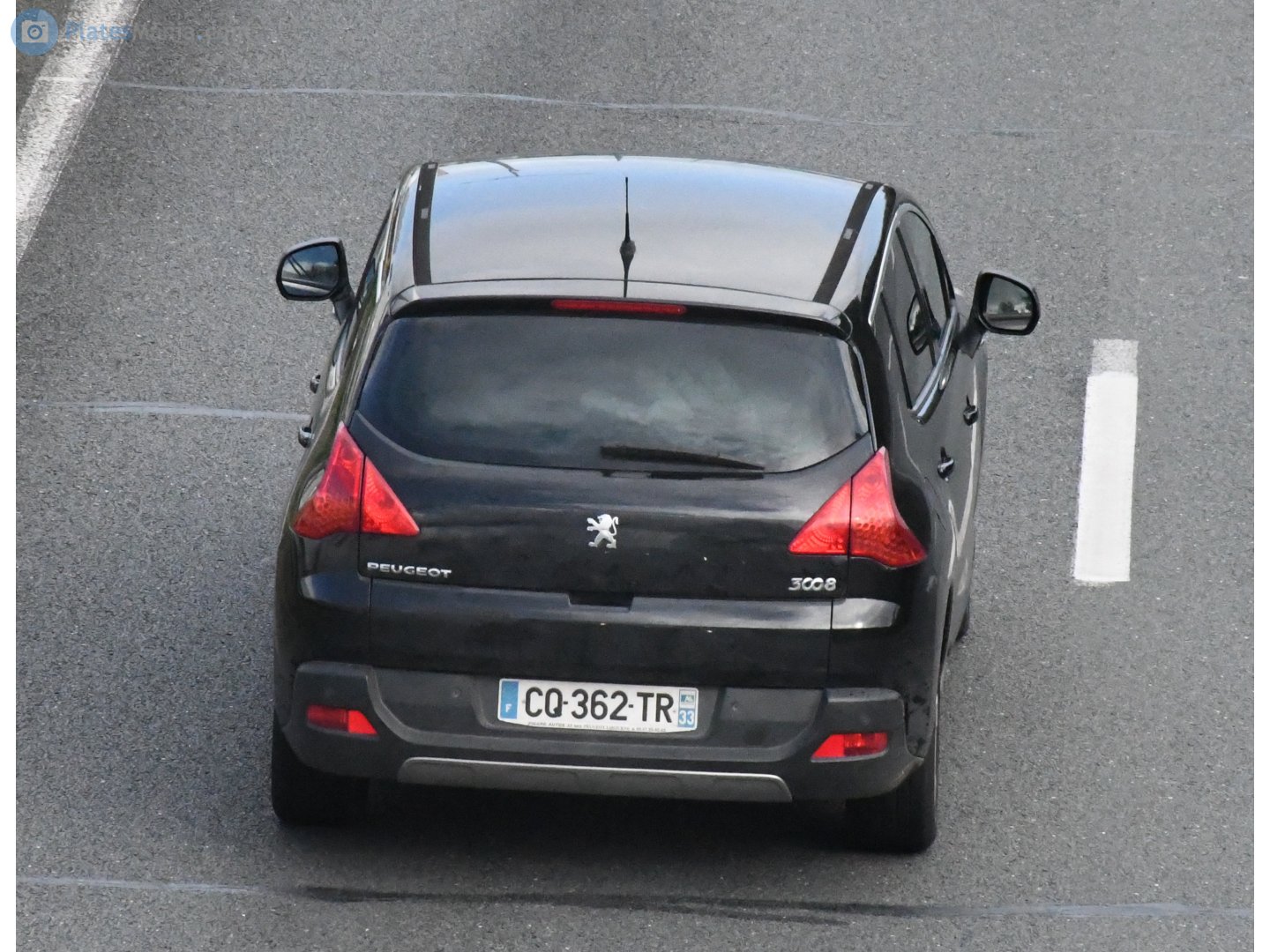 CQ-362-TR, Peugeot 3008 1st gen (T84; Global-market), 2009–2013