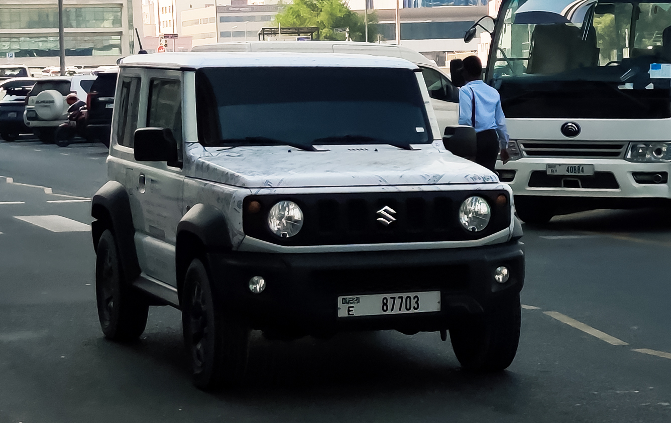 E 87703, Suzuki Jimny 4th gen 3-door SUV (JB64W/JB74W), 2018–