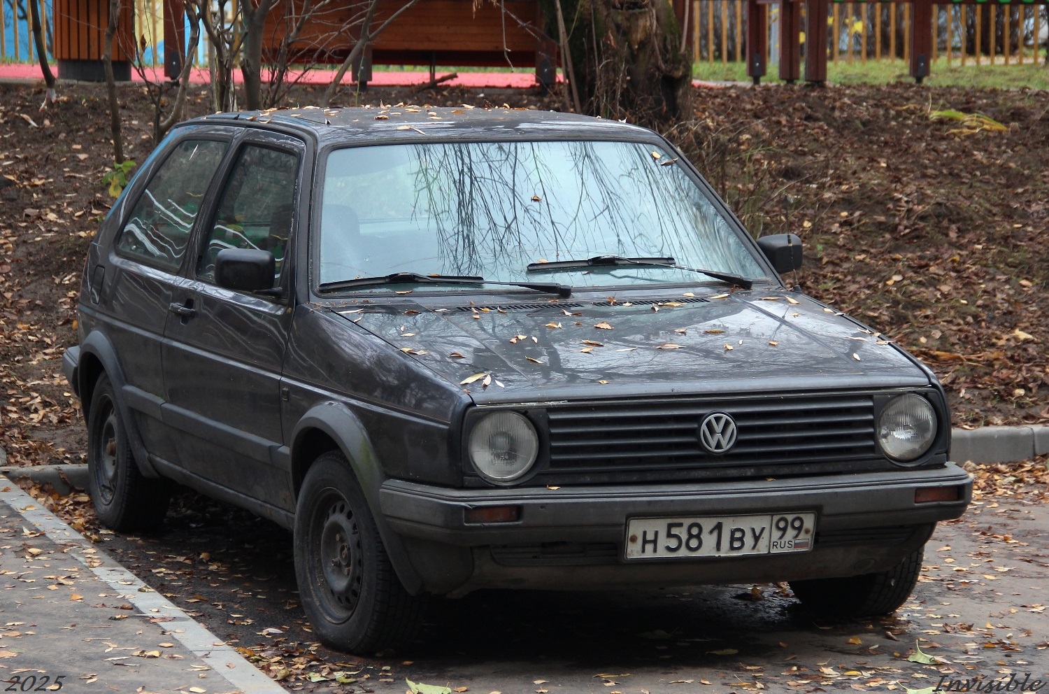 н 581 ву 99, Volkswagen Golf 2nd gen 3-door Hatch (19/1G), 1983–1992