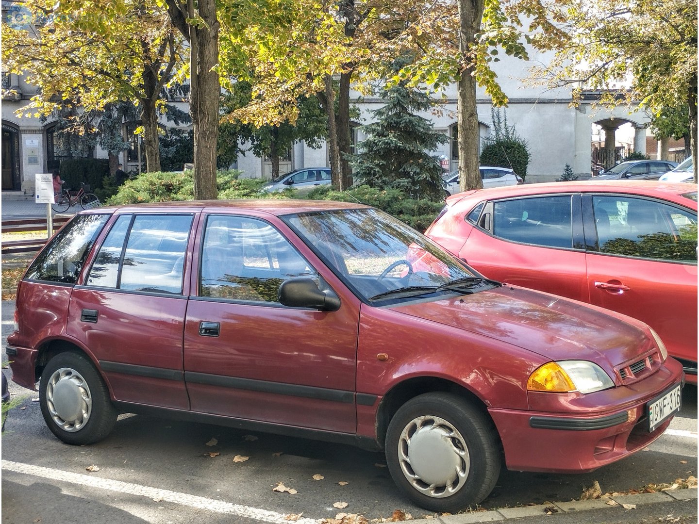 GWF-316, Suzuki Swift 2nd gen 5-door Hatch (SF), facelift, 1996–2004