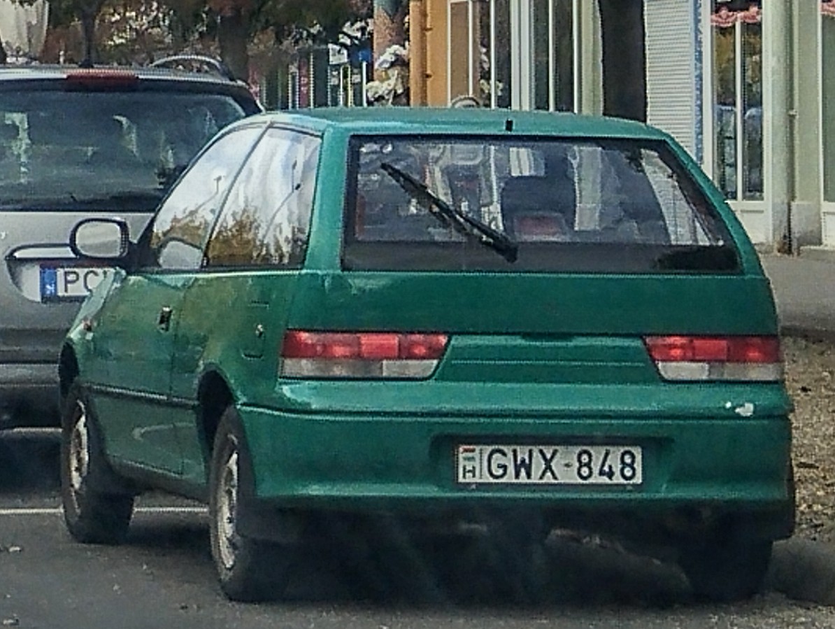 GWX-848, Suzuki Swift 2nd gen 3-door Hatch (SF), facelift, 1996–2004