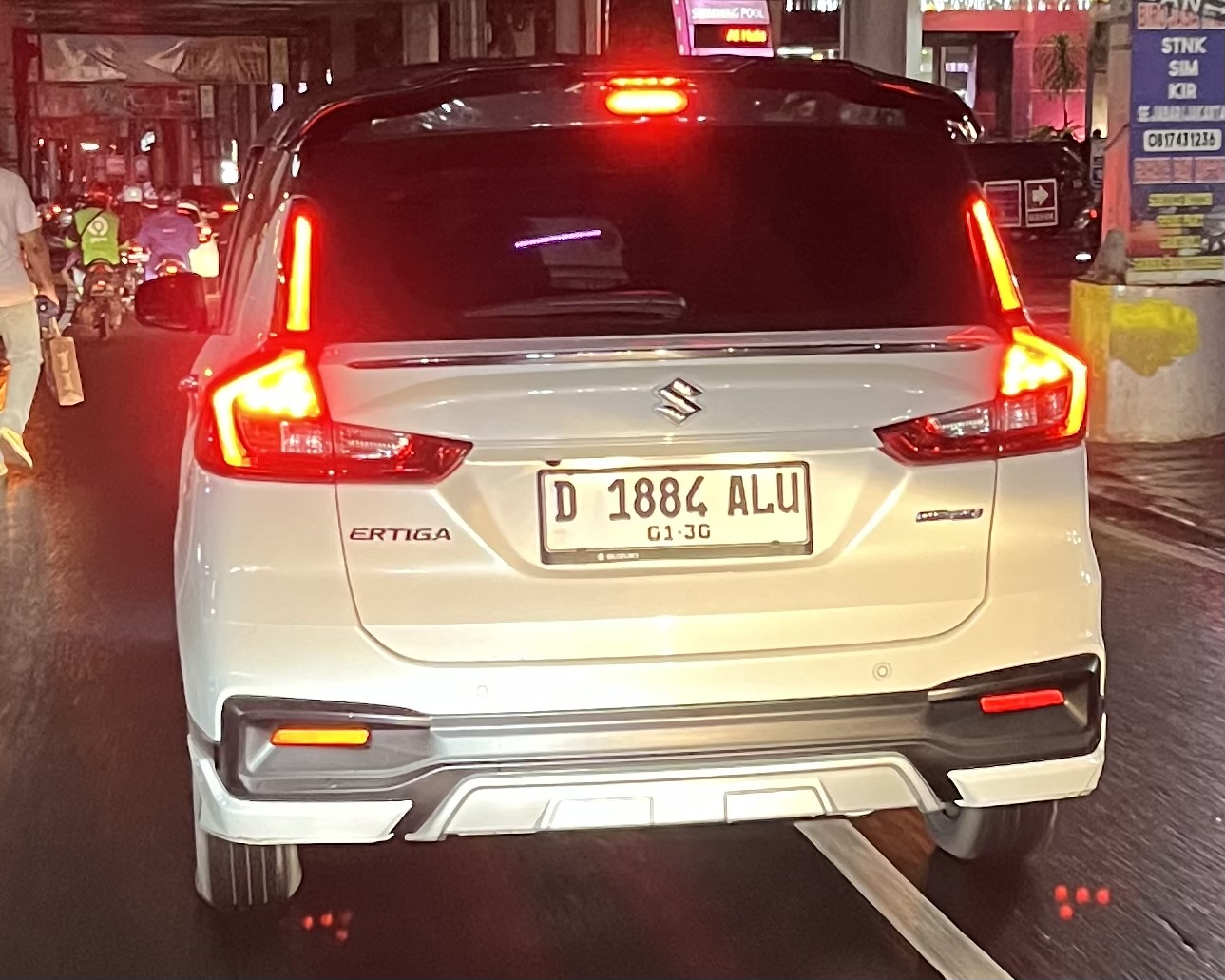 D 1884 ALU, Suzuki Ertiga 2nd gen (NC), 2018–
