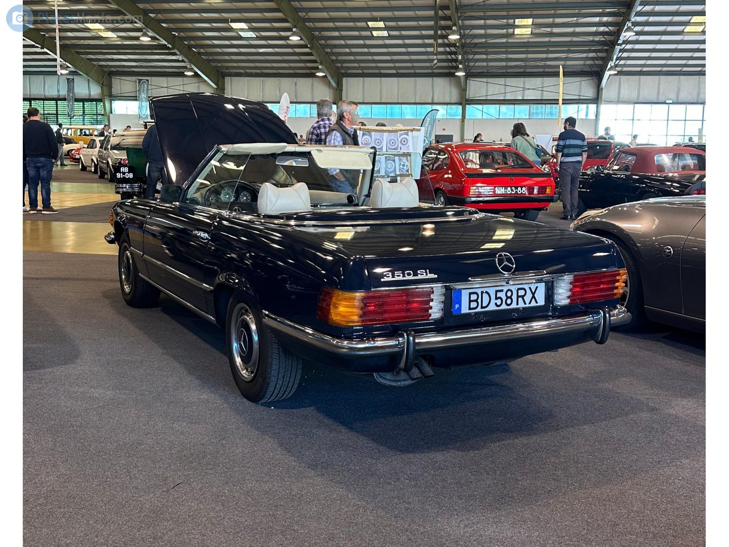 BD 58 RX, Mercedes-Benz SL-Klasse 3rd gen (R107), 1971–1989