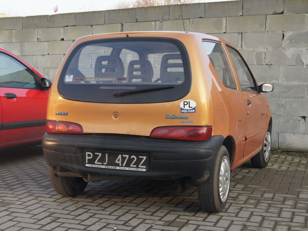 PZJ 472Z, FIAT Seicento 1st gen (187), 1998–2005