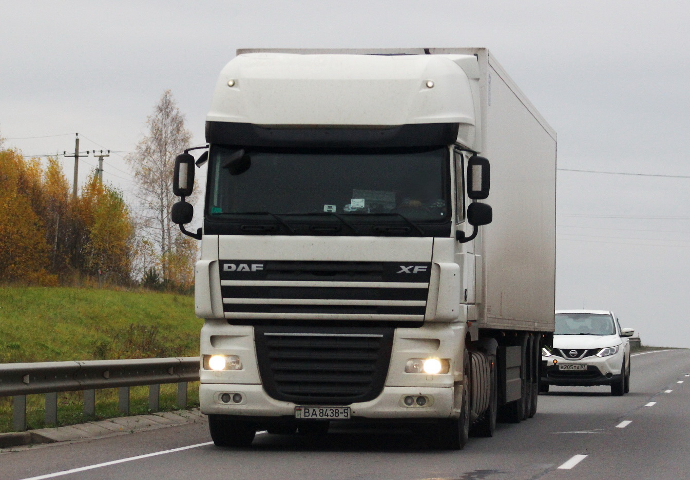 BA 8438-5, DAF XF 3rd gen (XF105), 2006–2020