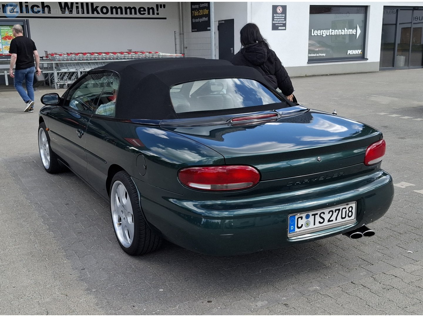 C TS 2708, Chrysler Stratus 1st gen Convertible (JA), 1996–2000