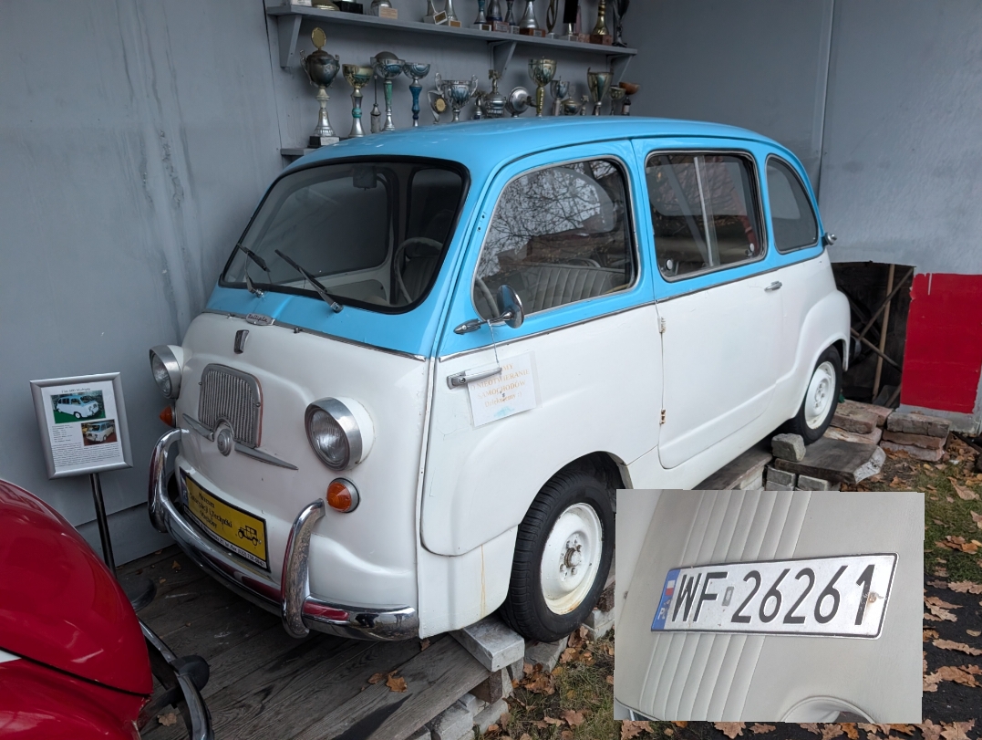 WF 26261, FIAT 600 Multipla (600D), 1956–1969