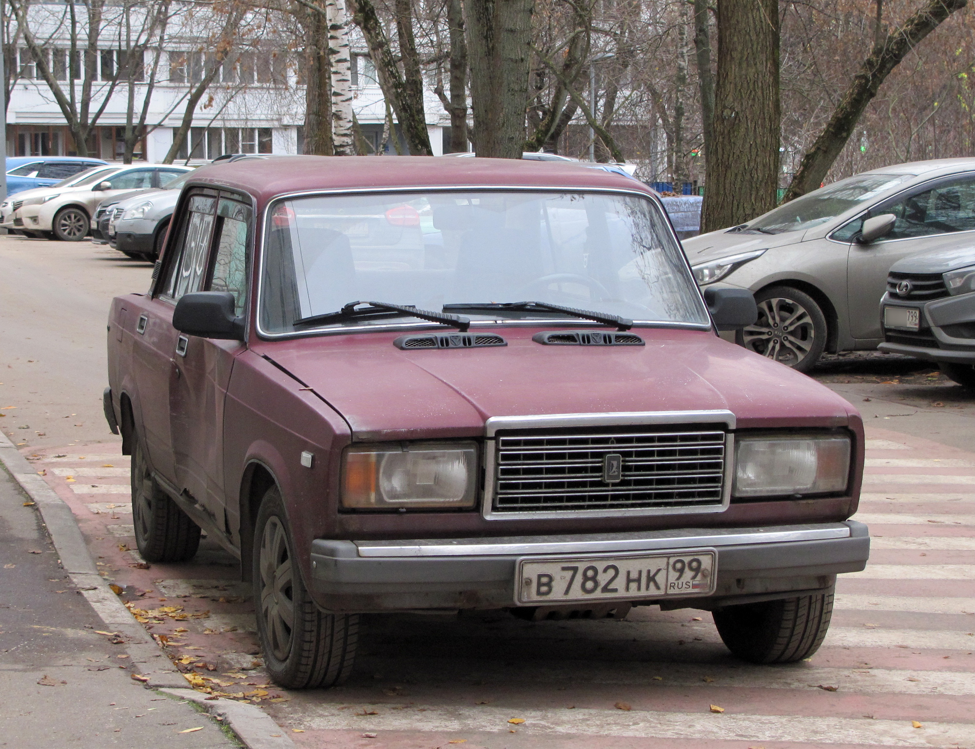 в 782 нк 99, Lada (VAZ) 2107 Жигули (Nova / Riva / Signet / 1500), 1982–2014