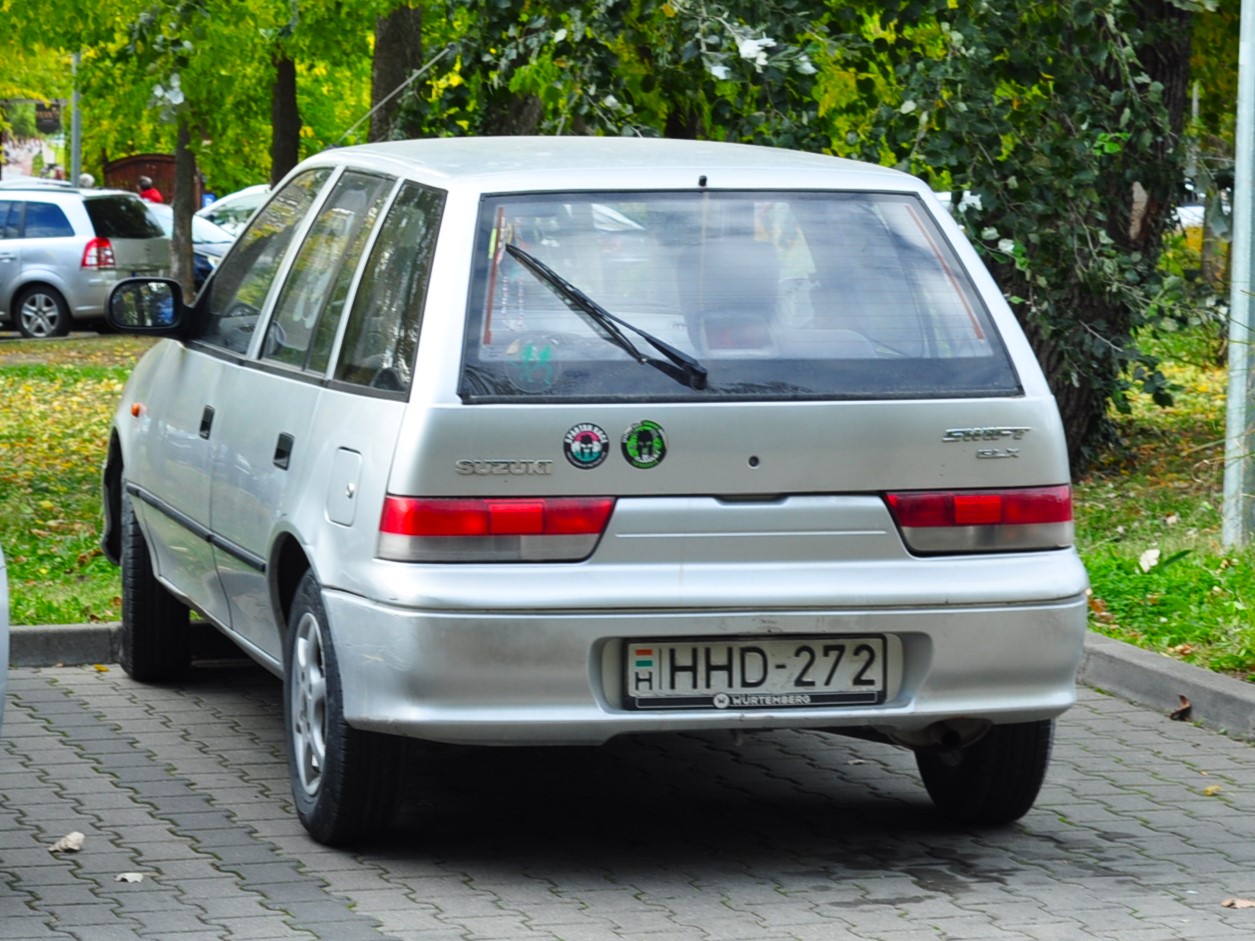 HHD-272, Suzuki Swift 2nd gen 5-door Hatch (SF), facelift, 1996–2004