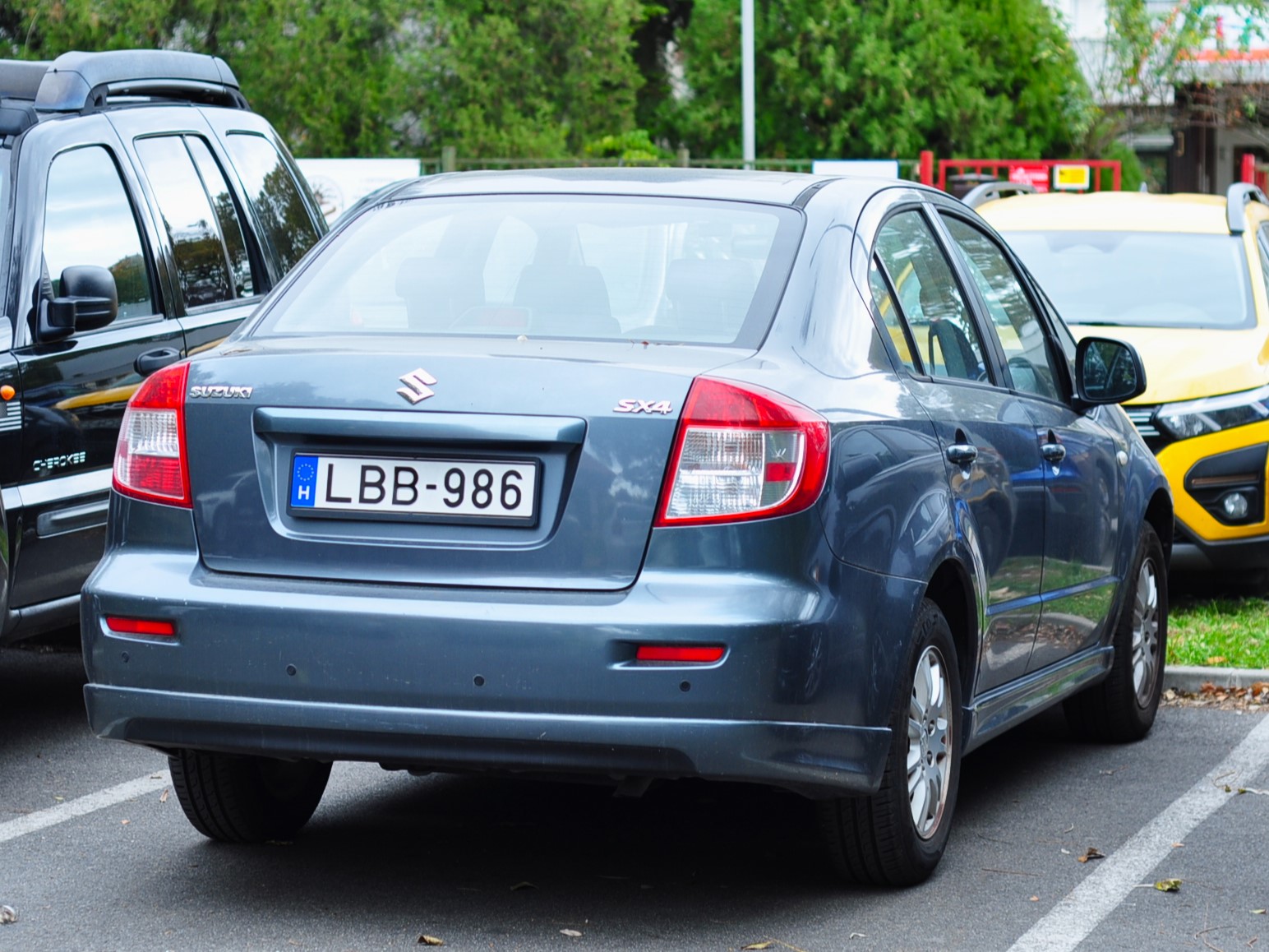 LBB-986, Suzuki SX4/S-Cross 1st gen SX4 Sedan (GY/RW), 2007–2014 (–2015 for CN-market)