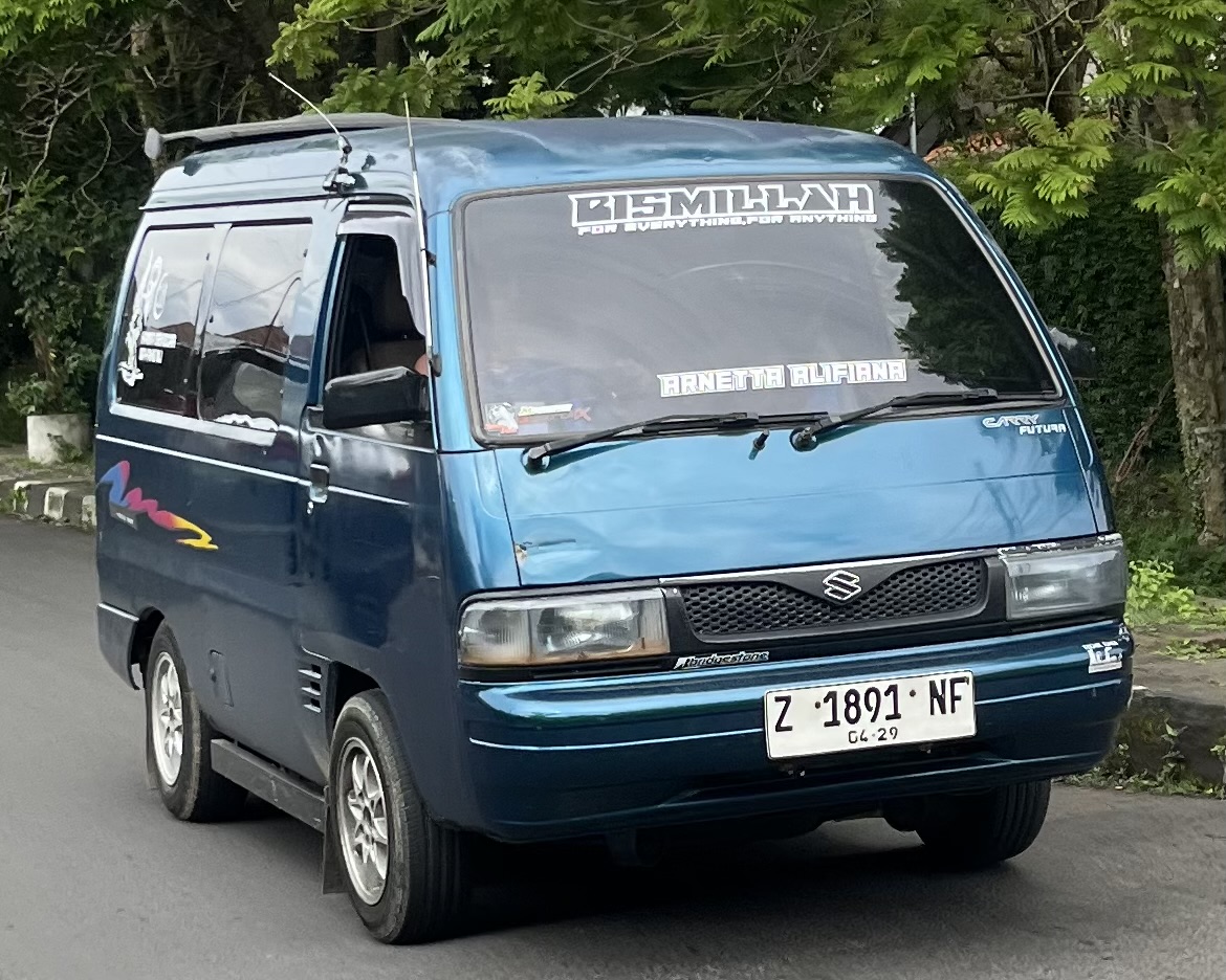 Z 1891 NF, Suzuki Carry 8th gen (Futura) (Super Carry) Van, 1st facelift, 1991–